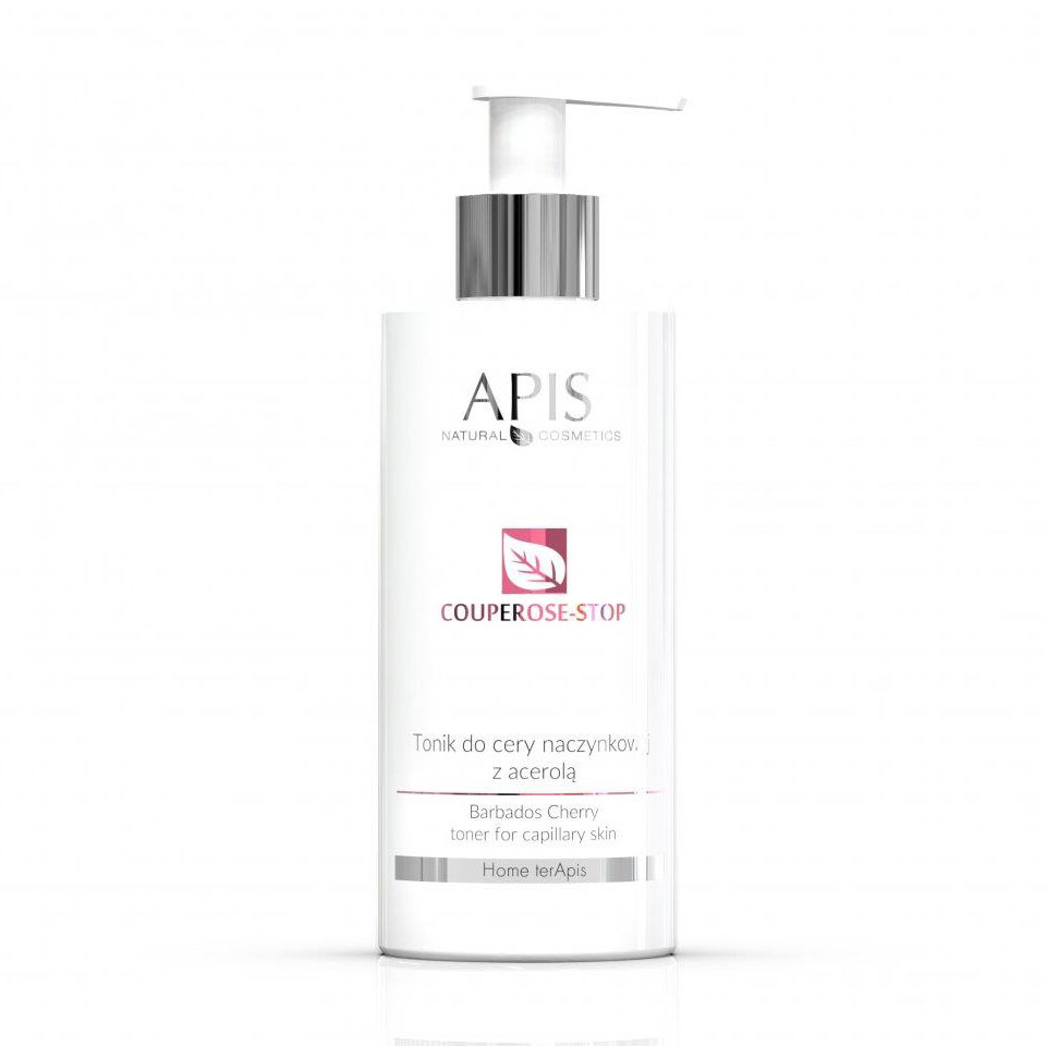 Тонік для обличчя Apis Natural Cosmetics Couperose-Stop Barbados Cherry Tonner з екстрактом ацероли, 300 мл